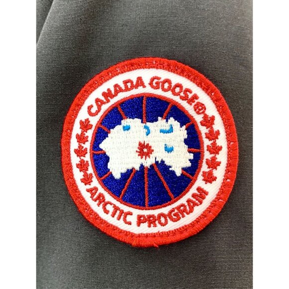 Canada Goose Womens Arctic Program Graphite Hooded Down Coat XL Long Sleeve Wint - Picture 7 of 7